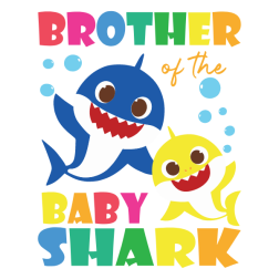Free File Brother Of The Baby Shark, Laser Cut Svg Files