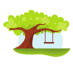 Swing on a tree