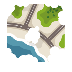 Aerial map