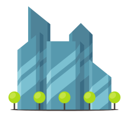 Business buildings