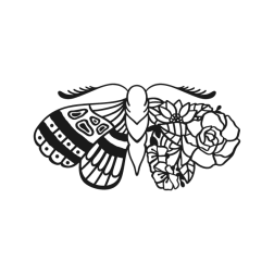 Free Floral Butterfly Svg