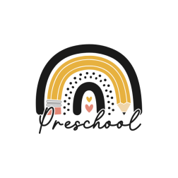 Free Preschool Rainbow Svg