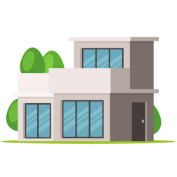 Modern residential building