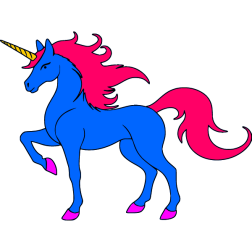 One adorable unicorn
