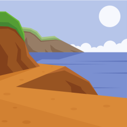 Sea coast
