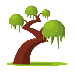 A tropical tree