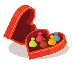 Heart-shaped gift box-1716229606