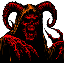 One of the many faces of Satan