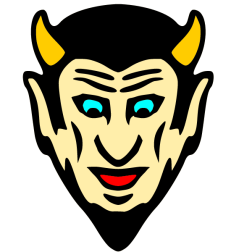 One of Lucifer's faces