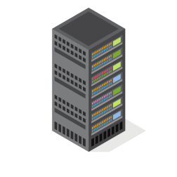 Server rack 3d