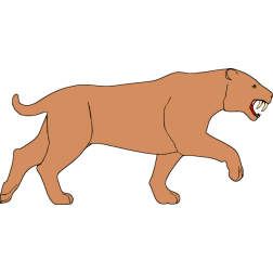 Saber-toothed tiger