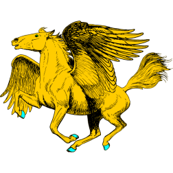Winged horse