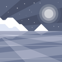 Arctic night