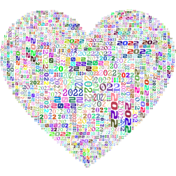 Colorful heart