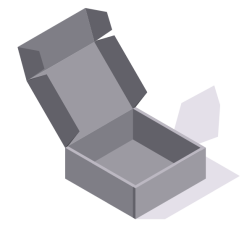 Cardboard box 3d