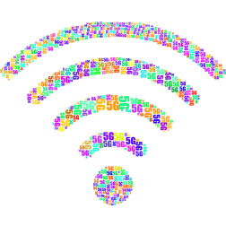 5G WiFi Signal Symbol
