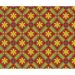 Abstract Floral Pattern Background