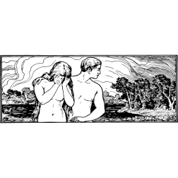 Adam and Eve expelled from the Garden of Eden