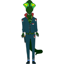 Alien trooper