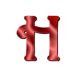 Alphabet12LetterH