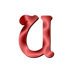 Alphabet12LetterU
