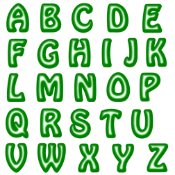 Alphabet16Green