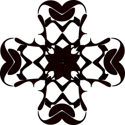 Rounded cross