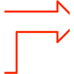 L-shaped arrow set 3