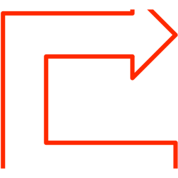 U-shaped arrow set 5