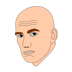Bald man 1
