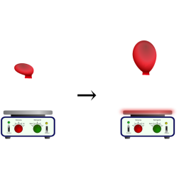 BallonMitHeizplatte