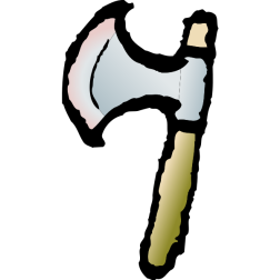 Axe vector image