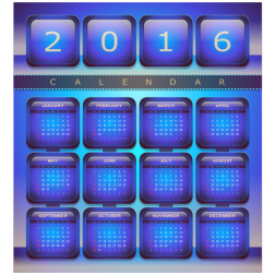 Calendar 2016