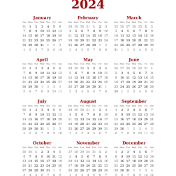 Calendar2024