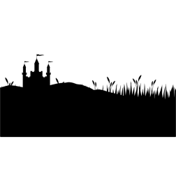 Castle Landscape Silhouette