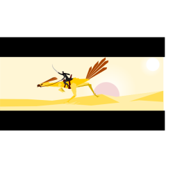 Charge on desert planet