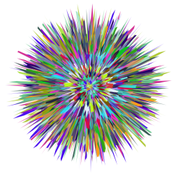 Chromaburst vector image