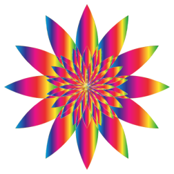 Chromatic Flower 9 No Background