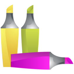 Colorful Highlighters