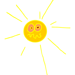 Crazy sun