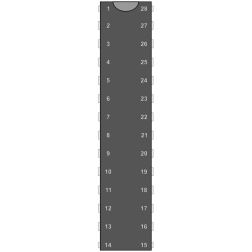 DIP28Numbered
