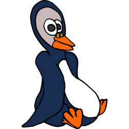 Chubby penguin