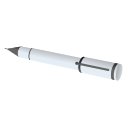 Fine Tipped White Pen
