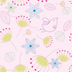 Floral Garden Seamless Pattern