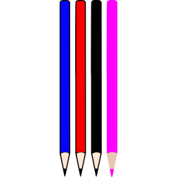 Four pencils I