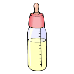 Girls Baby Bottle