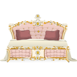 GlitchSimplifiedBedBaroquePink