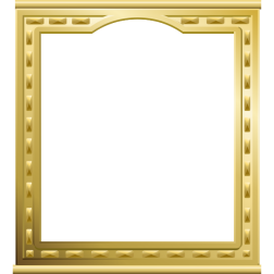 GlitchSimplifiedRemixGoldFrame