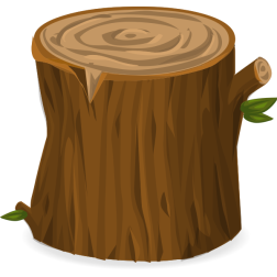 GlitchSimplifiedTreeStump