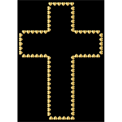 Golden Cross Hearts